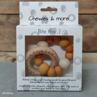 gegraveerde bijtring, honey